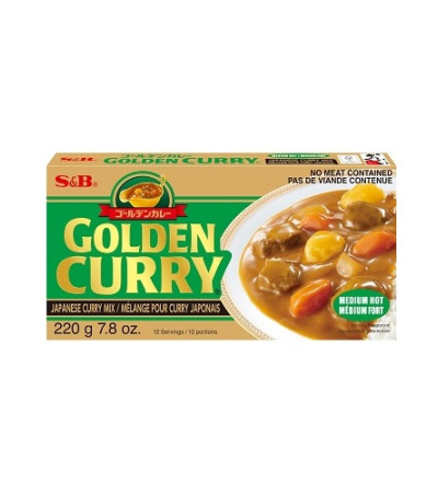 S&B Japán curry közepesen csípős 220g