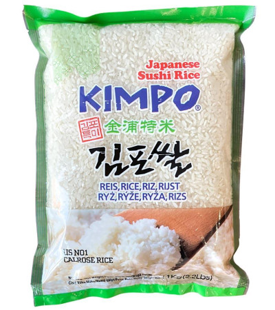 Kimpo Japán Sushi Rizs 1kg