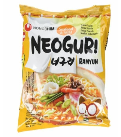 Nongshim Raccoon seafood noodles 120g
