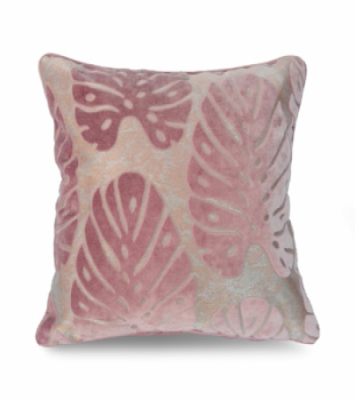 PINK PILLOW COVER - MOTIFIED IN MATERIAL