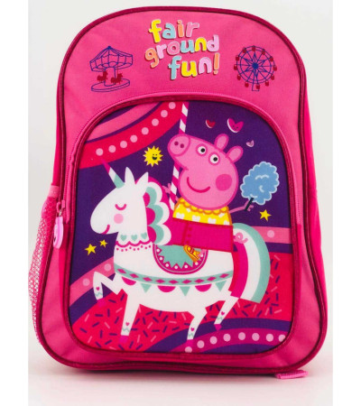 PEPPA girl  two compartments BACKPACK 32*25*10.5CM 