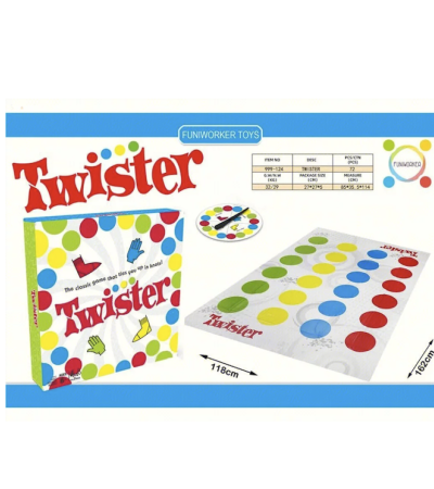 Twister Skill Game with Dice Magic Toys